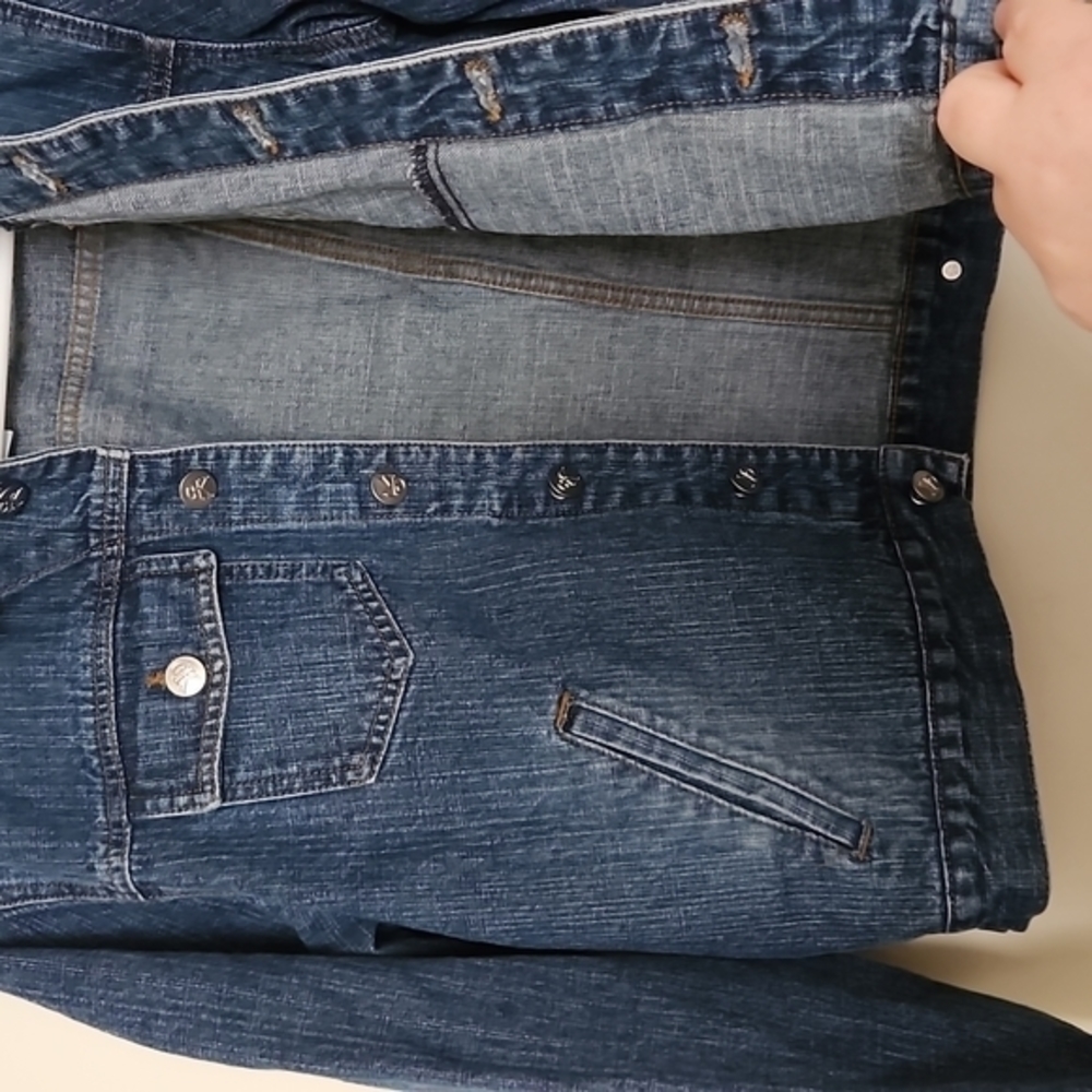 Large Vintage Calvin Klein‎ Denim Jacket - Picture 2 of 4
